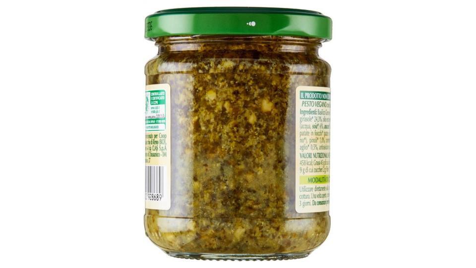 Pesto Vegano Con Basilico Genovese Dop Biologico