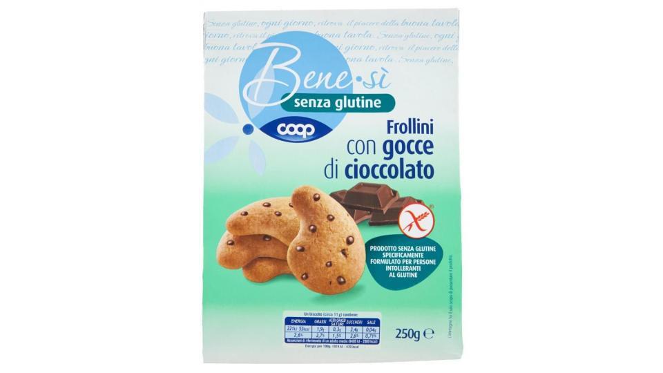 Senza Glutine Frollini Con Gocce Di Cioccolato