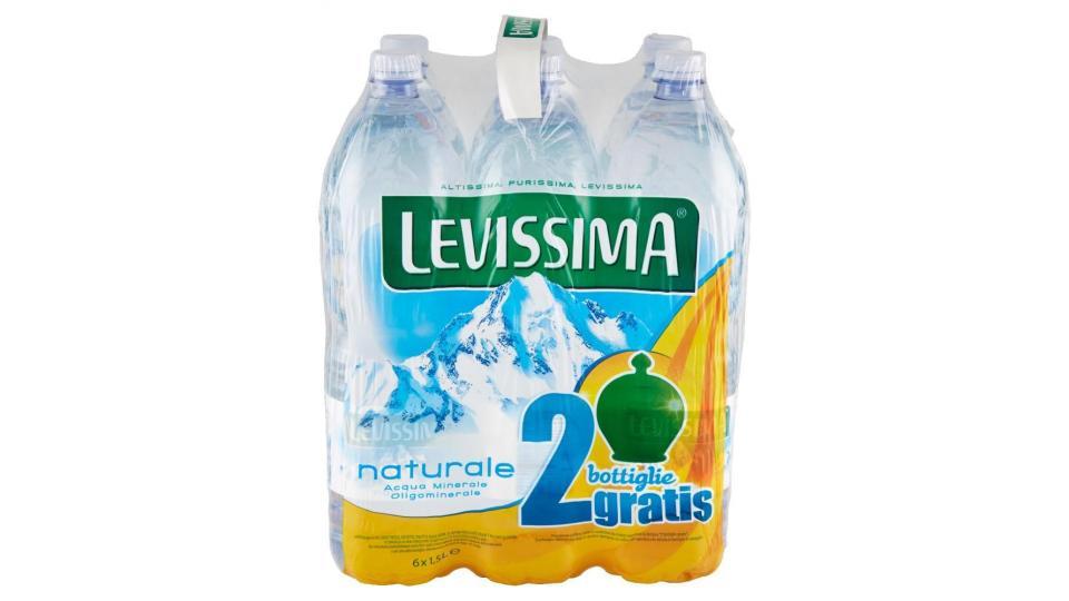 Levissima, Acqua Minerale Naturale Oligominerale 1,5l X 4 +