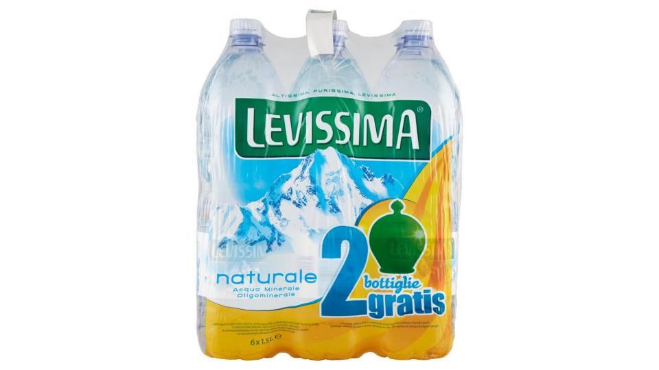 Levissima, Acqua Minerale Naturale Oligominerale 1,5l X 4 +