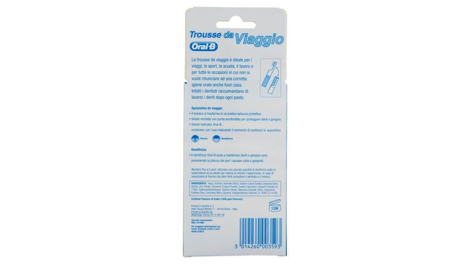 Oral-b Manuale Trousse Da Viaggio - 1 Spazzolino + 2 Dentifrici