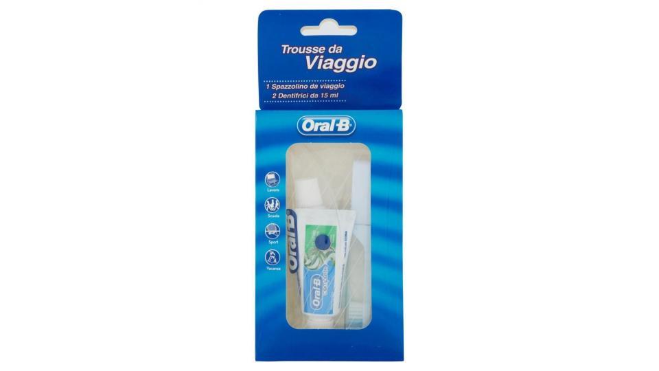 Oral-b Manuale Trousse Da Viaggio - 1 Spazzolino + 2 Dentifrici