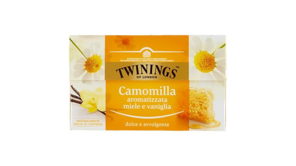 Twinings Camomilla Aromatizzata Miele E Vaniglia 20 X