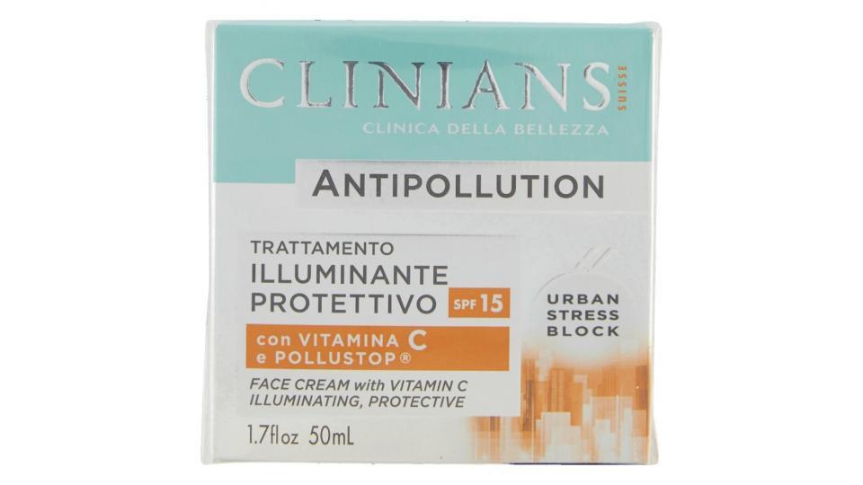 Clinians Antipollution Trattamento Illuminante Protettivo Con Vitamina C E Pollustop
