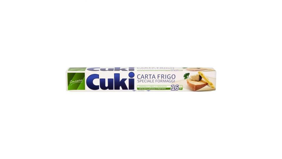 Cuki Conserva Carta Frigo 16 Metri - Speciale Formaggi