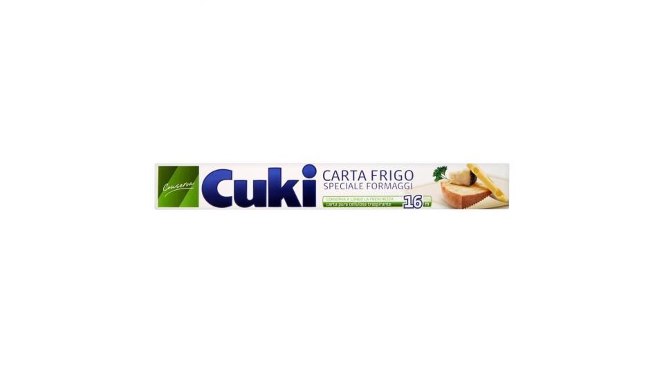 Cuki Conserva Carta Frigo 16 Metri - Speciale Formaggi