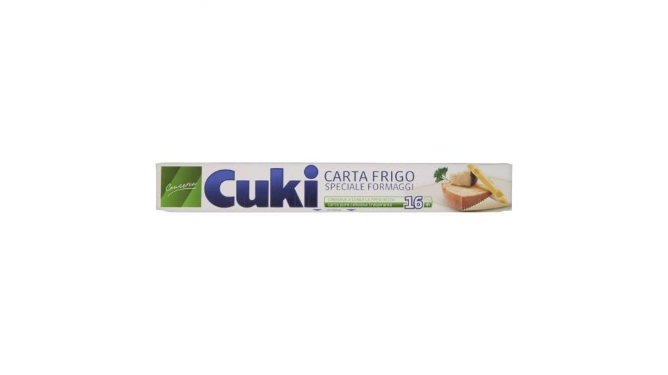 Cuki Conserva Carta Frigo 16 Metri - Speciale Formaggi