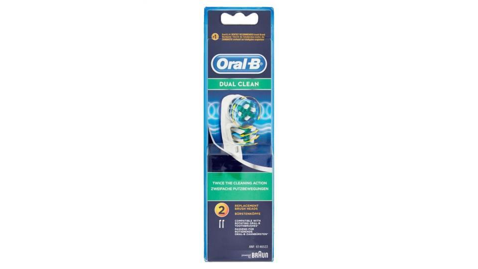 Oral-b Power Refill Spazzolino Elettrico Vitality Dual Clean