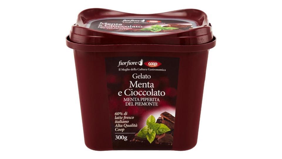 Gelato Menta E Cioccolato Menta Piperita Del Piemonte