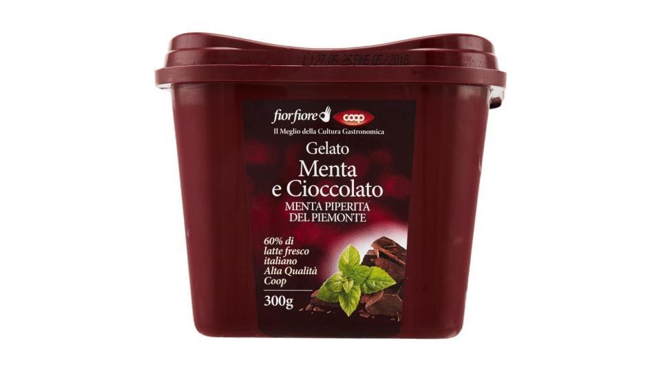 Gelato Menta E Cioccolato Menta Piperita Del Piemonte