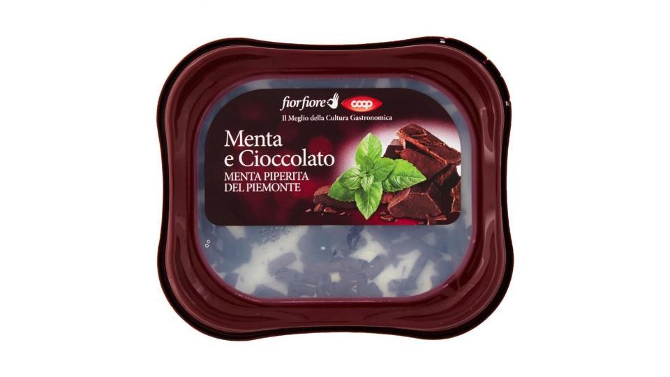 Gelato Menta E Cioccolato Menta Piperita Del Piemonte