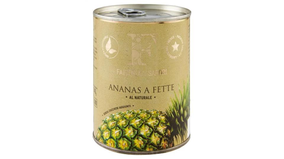 Fattoria Dei Sapori Ananas A Fette Al Naturale