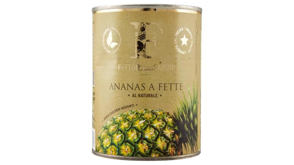 Fattoria Dei Sapori Ananas A Fette Al Naturale