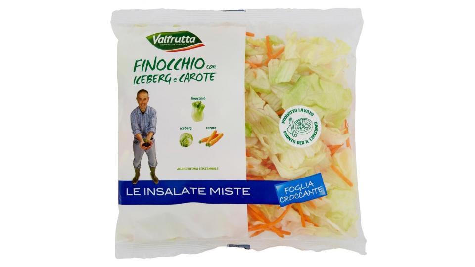 Valfrutta Le Insalate Miste Finocchio Con Iceberg E Carote