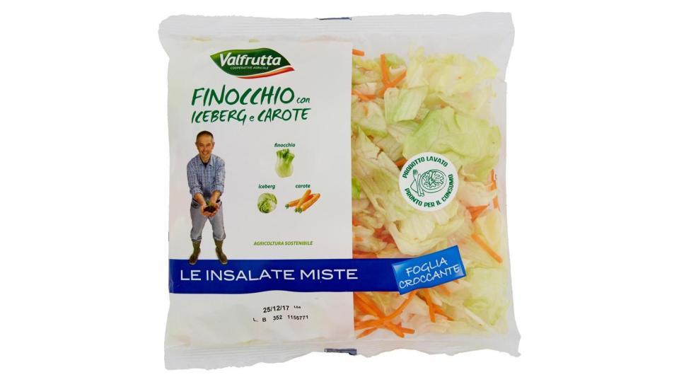 Valfrutta Le Insalate Miste Finocchio Con Iceberg E Carote