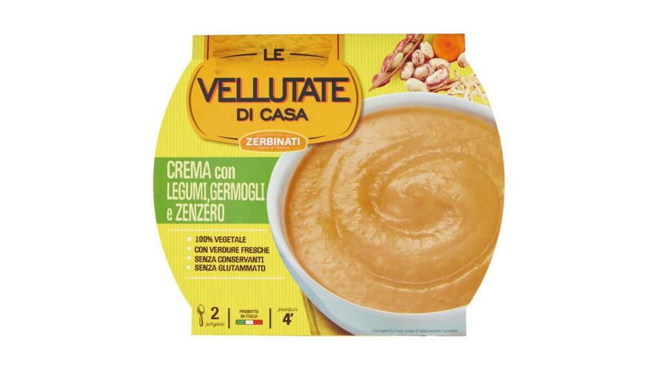 Zerbinati Le Vellutate Di Casa Crema Con Legumi, Germogli E Zenzero