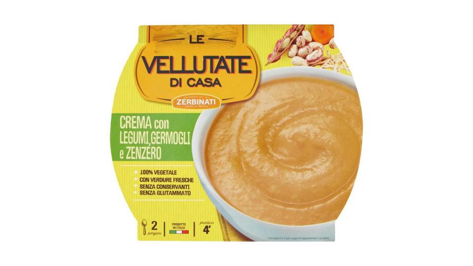 Zerbinati Le Vellutate Di Casa Crema Con Legumi, Germogli E Zenzero