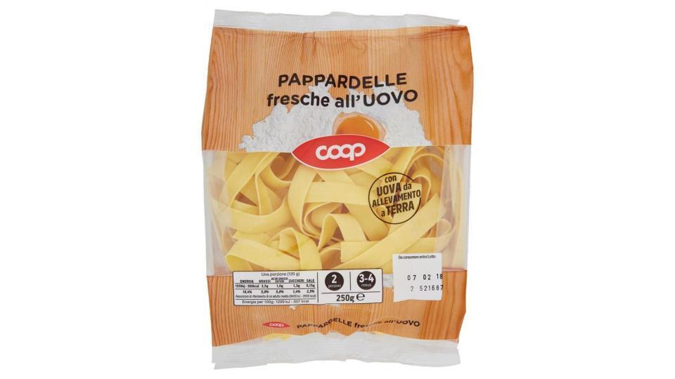 Pappardelle Fresche All'uovo