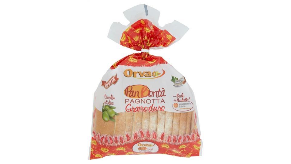 Orva Pan Bontà Pagnotta Grano Duro