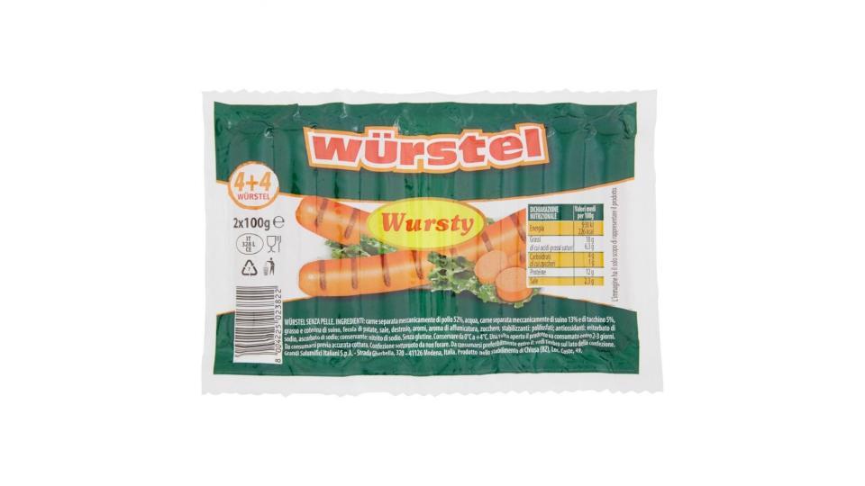 Wursty Würstel 4+4 Würstel