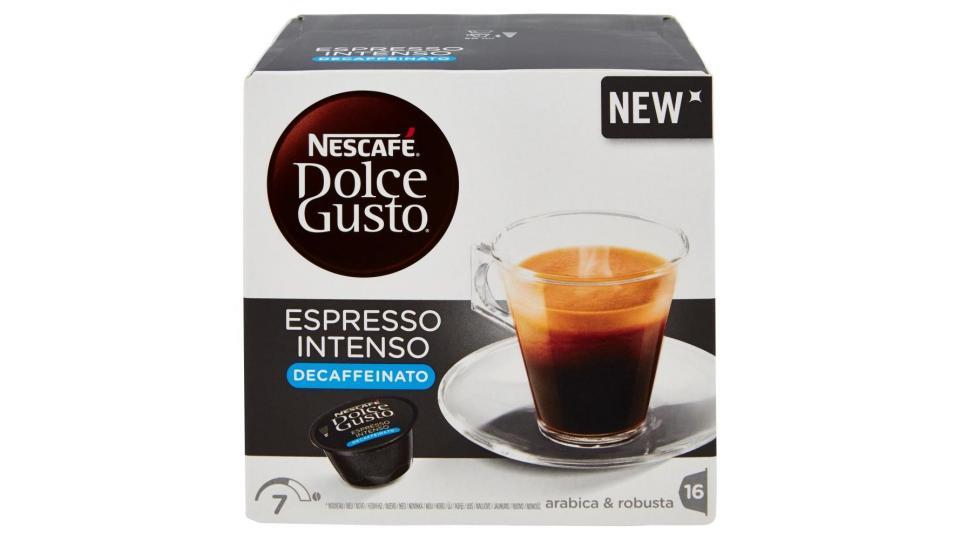 Nescafé Dolce Gusto Espresso Intenso Decaffeinato Caffè Espresso Decaffeinato 16 Capsule (16 Tazze)