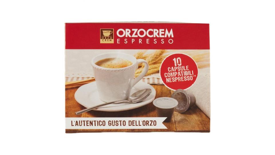 Orzocrem Espresso 10 Capsule