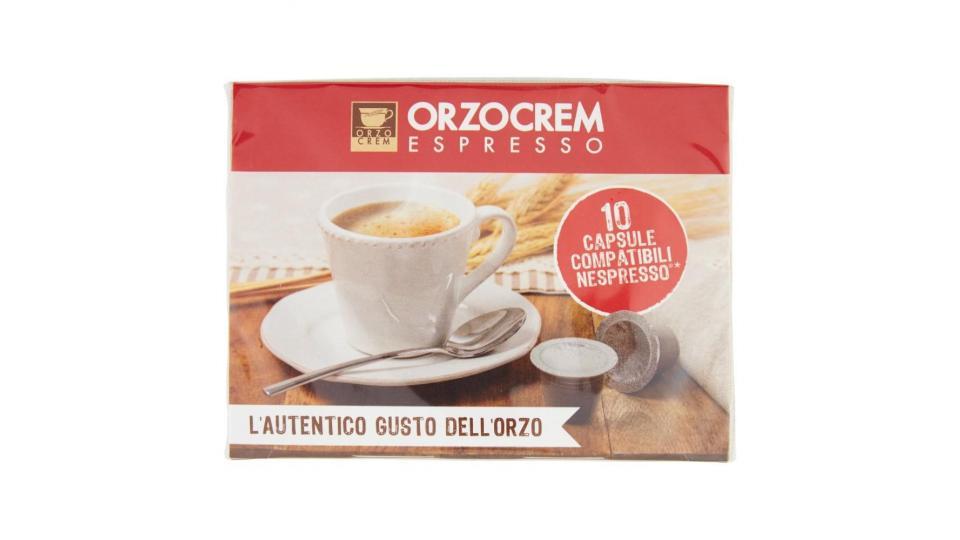 Orzocrem Espresso 10 Capsule