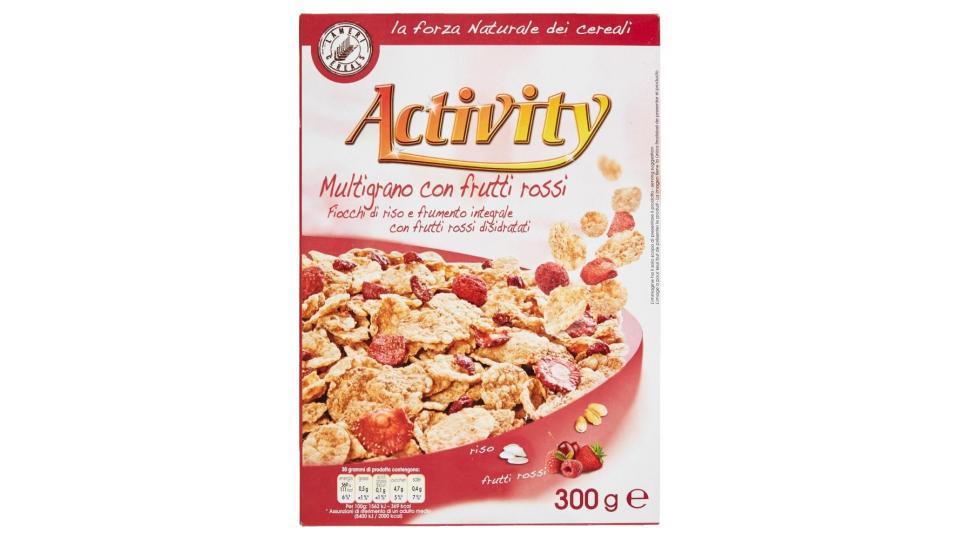 Activity Multigrano Con Frutti Rossi