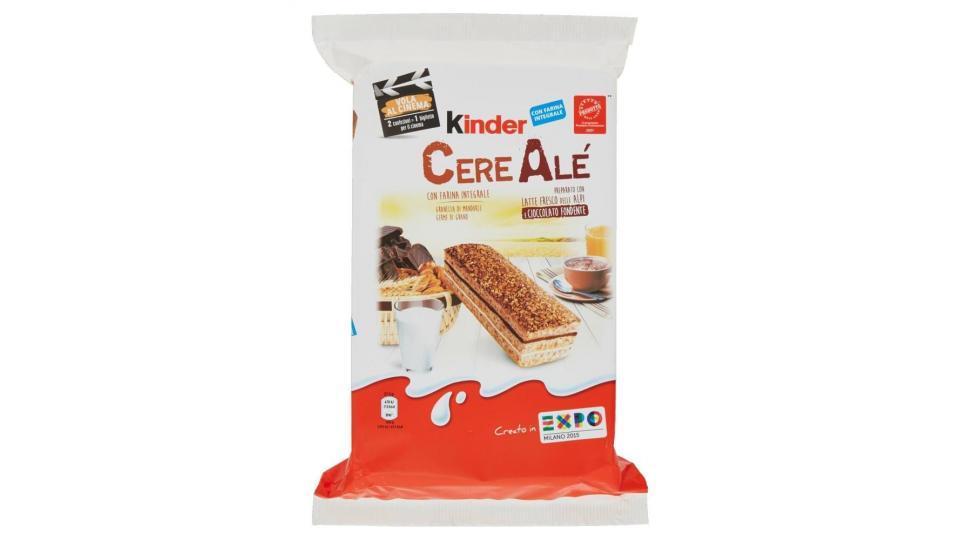 Kinder Cerealé Preparato Con Latte Fresco Delle Alpi E Cioccolato Fondente10 X