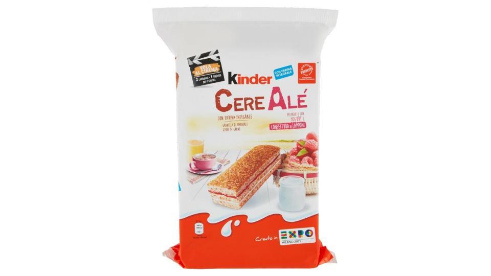 Kinder Cerealé Preparato Con Yogurt E Confettura Di Lamponi 10 X