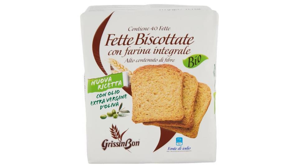 Grissinbon Fette Biscottate Con Farina Integrale Bio 40 Fette