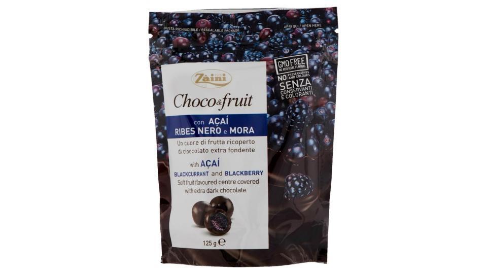 Zàini Choco & Fruit Con Açaí Ribes Nero E Mora
