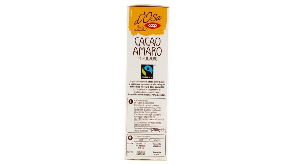 Cacao Amaro In Polvere
