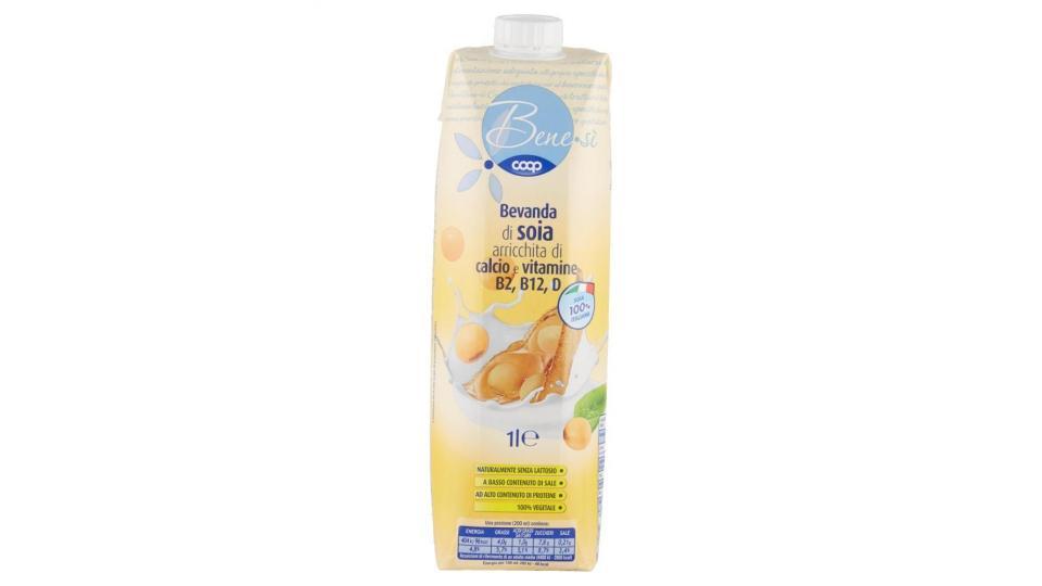 Bevanda Di Soia Arricchita Di Calcio E Vitamine B2, B12, D