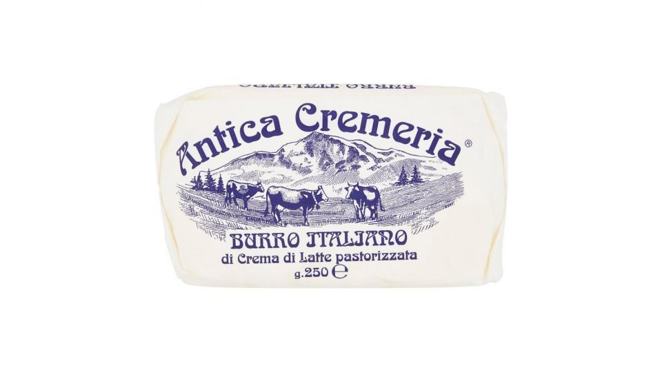 Antica Cremeria Burro Italiano Di Crema Di Latte Pastorizzata