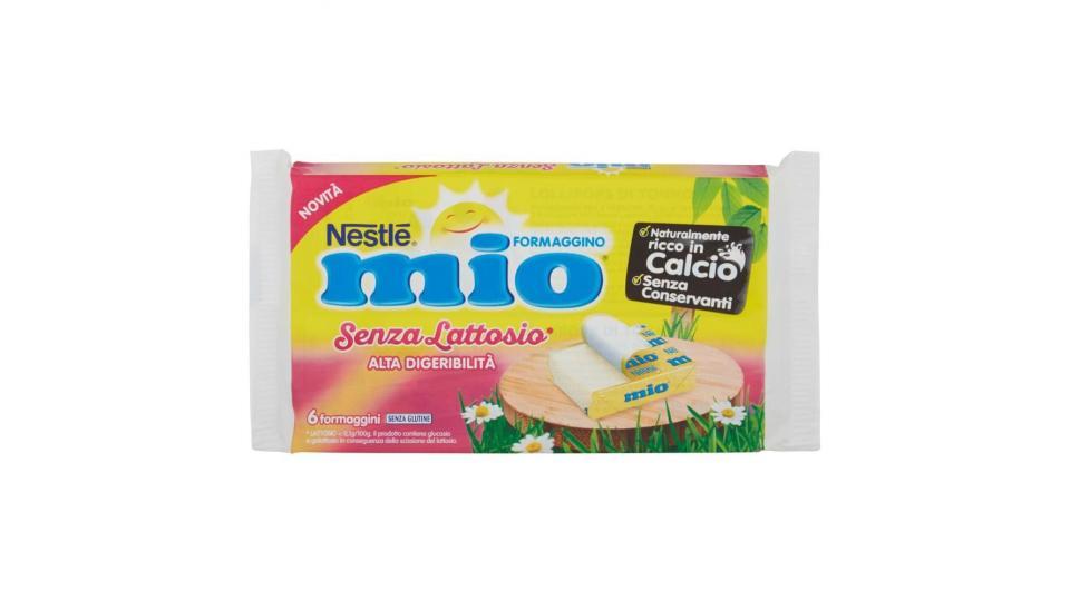 Mio Formaggino Senza Lattosio 125gr (6 Formaggini)