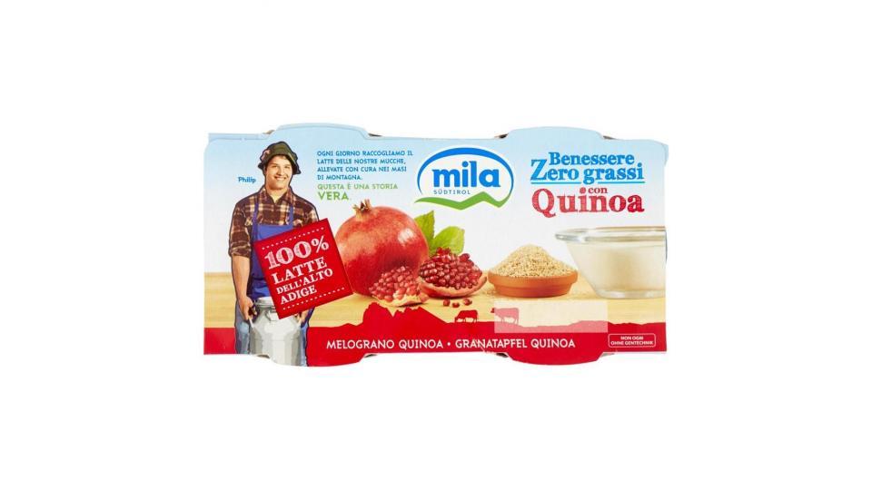 Mila Benessere Zero Grassi Con Quinoa Yogurt Magro Melograno Quinoa
