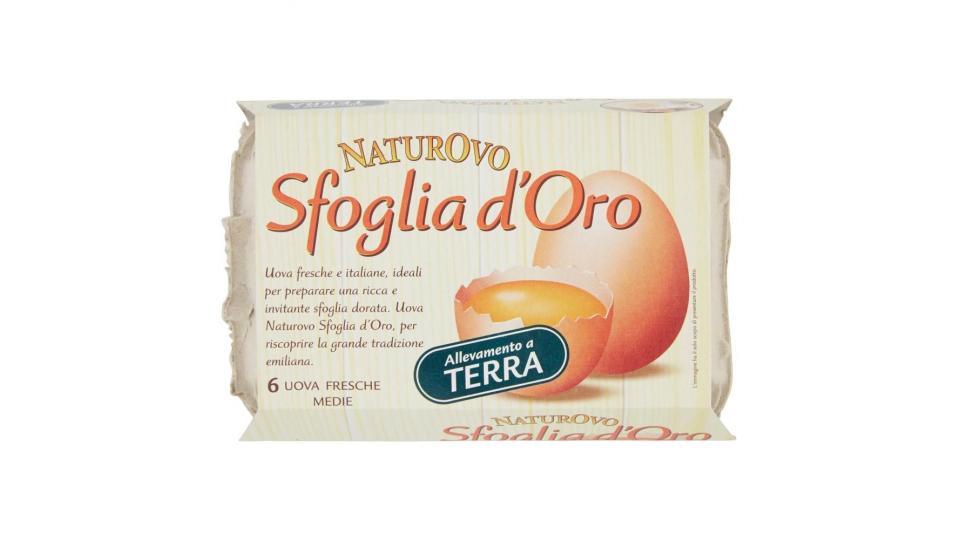 Naturovo Sfoglia D'oro 6 Uova Fresche Medie