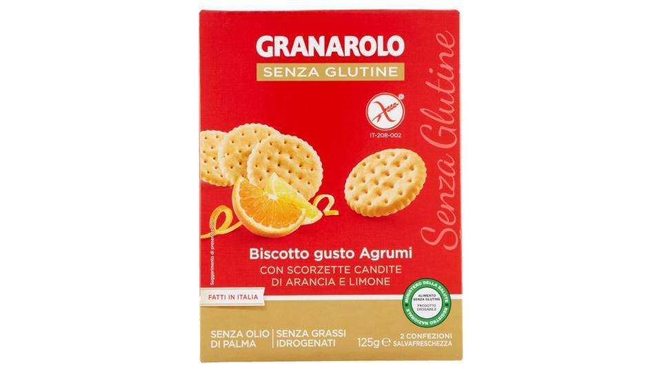 Granarolo Senza Glutine Biscotto Gusto Agrumi 2 X