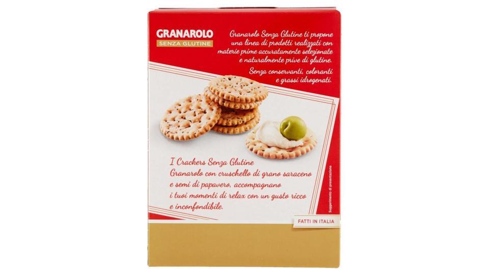 Granarolo Senza Glutine Crackers Con Grano Saraceno E Semi Di Papavero 2 X
