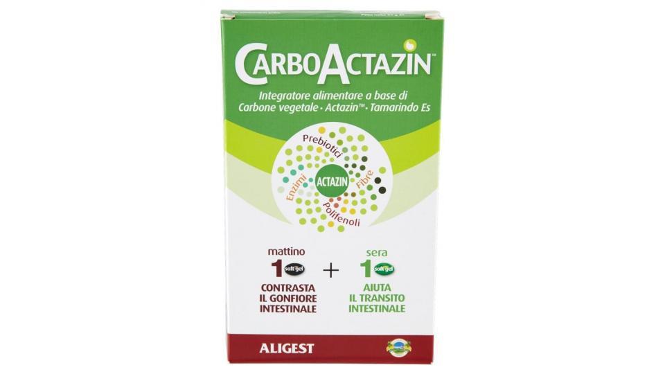 Aligest Carboactazin 10 Soft Gel Di Carbone Vegetale + 10 Soft Gel Di Actazin