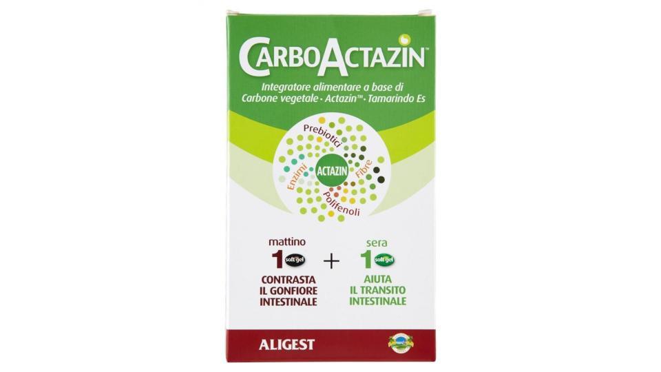 Aligest Carboactazin 10 Soft Gel Di Carbone Vegetale + 10 Soft Gel Di Actazin