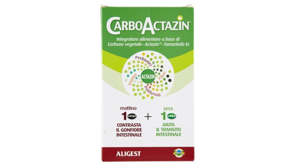 Aligest Carboactazin 10 Soft Gel Di Carbone Vegetale + 10 Soft Gel Di Actazin