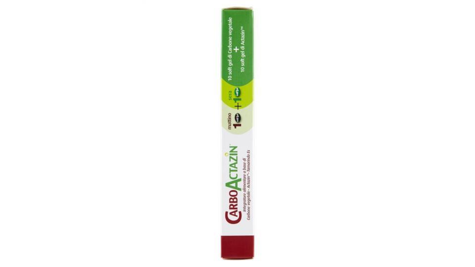 Aligest Carboactazin 10 Soft Gel Di Carbone Vegetale + 10 Soft Gel Di Actazin