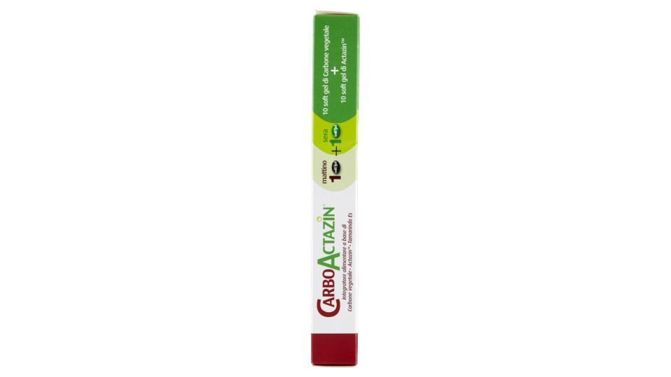 Aligest Carboactazin 10 Soft Gel Di Carbone Vegetale + 10 Soft Gel Di Actazin