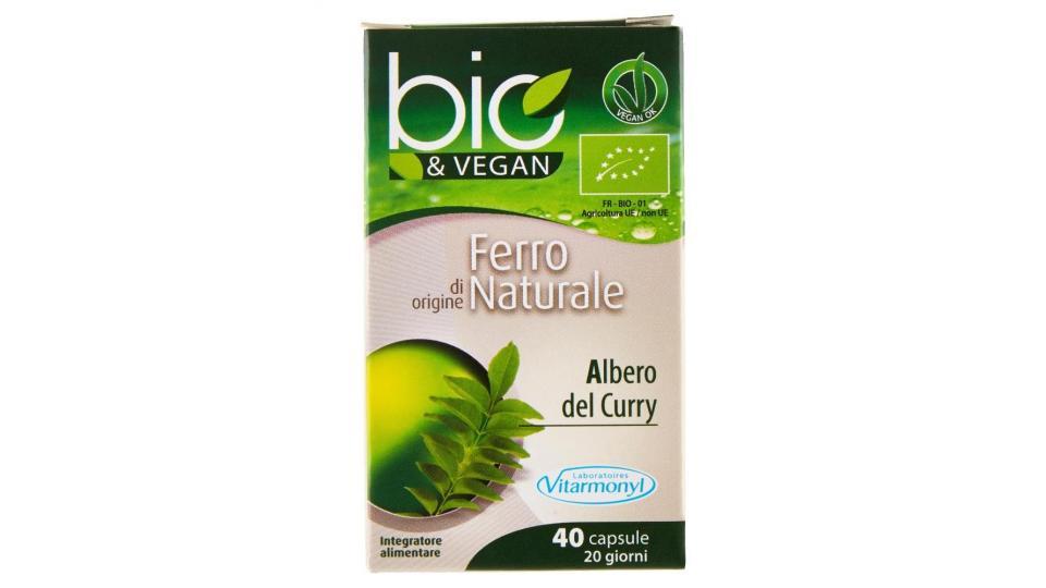Bio&vegan Ferro Di Origine Naturale 40 Capsule