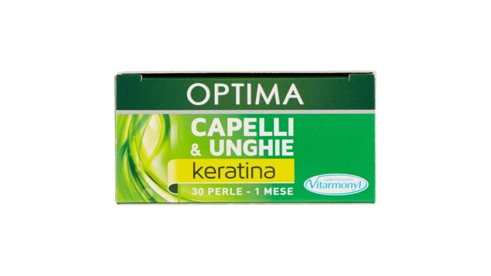 Laboratoires Vitarmonyl Optima Capelli & Unghie Keratina 30 Perle