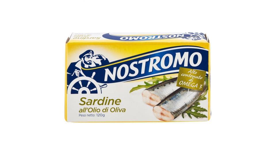 nostromo sardine all'olio d'oliva
