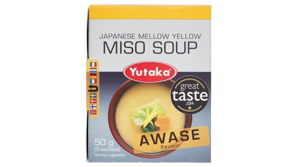 Yutaka Japanese Mellow Yellow Miso Soup (3 Sachets)