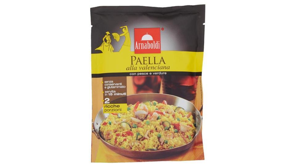 Arnaboldi Paella Alla Valenciana Con Pesce E Verdure